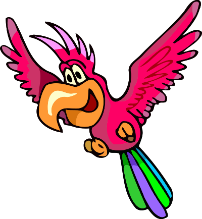 Parrot 4 clipart