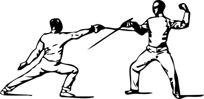 Parry of septime clipart