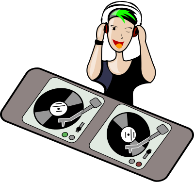 Party DJ clipart