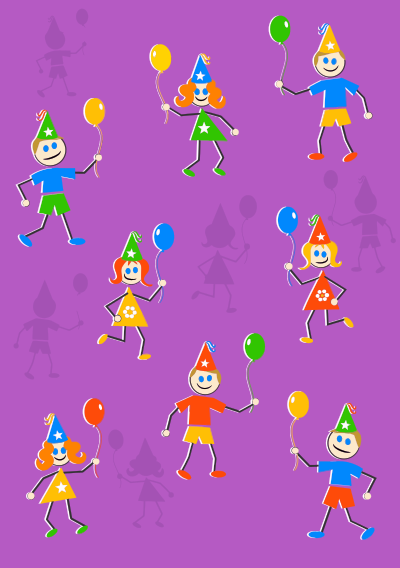 Party Kids clipart