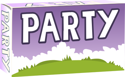 Party Pack Double Rainbow clipart