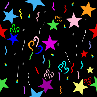 Party Pattern clipart