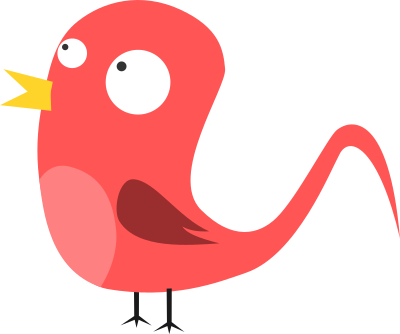 Passarinho feeling roostery this morning clipart