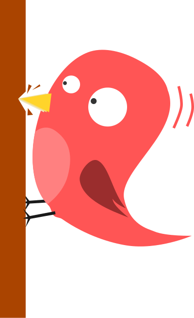 Passarinho on Woodpecker duty clipart