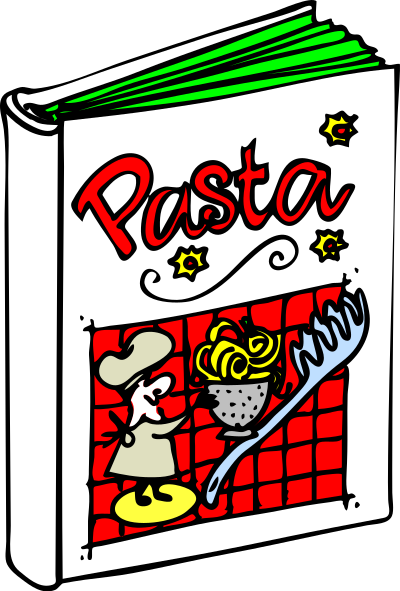 Pasta Cookbook clipart