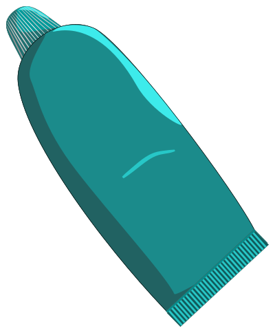 Pasta de dientes clipart
