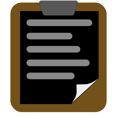 Paste Icon clipart