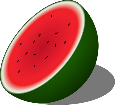 Pasteque clipart