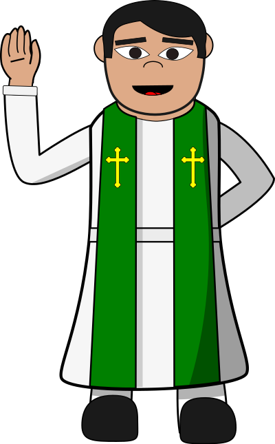 Pastor 3 clipart