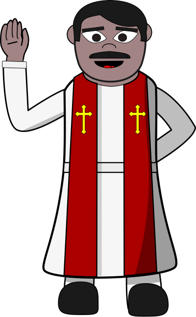 Pastor 4 clipart