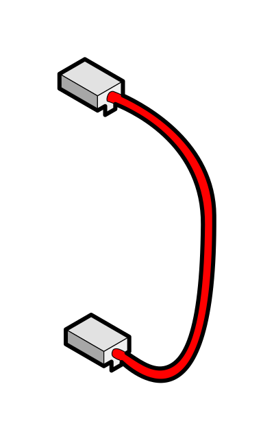 Patch cable with border clipart
