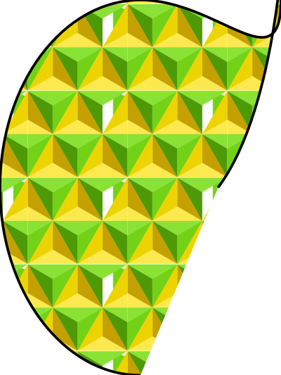 Pattern false pyramids clipart
