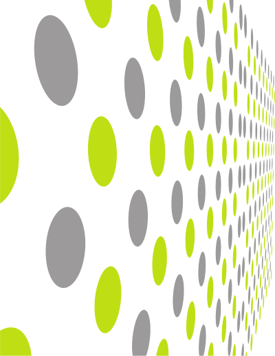 Pattern with grey and green dots clipart