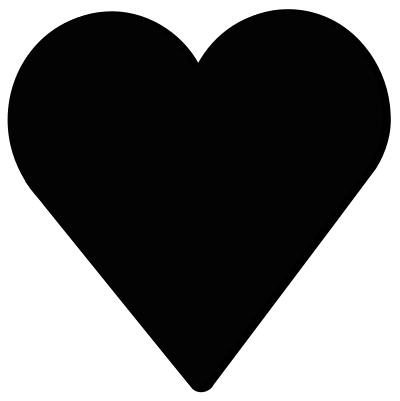 Patterned heart 5 clipart