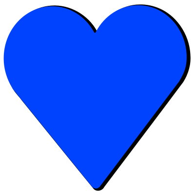 Patterned heart 6 clipart