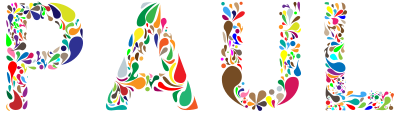 Paul Typography clipart
