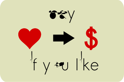 Pay if you like clipart