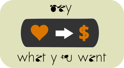Pay What You Want Button 1 clipart