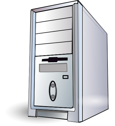 Pc box clipart