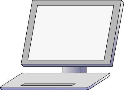 PC front clipart