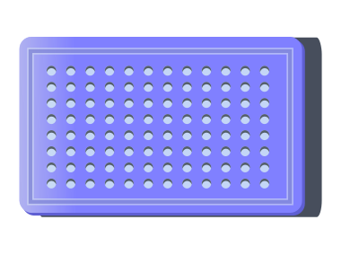 PCR tube stand clipart