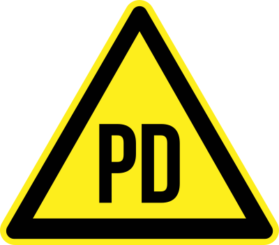 PD issue Warning 2 clipart