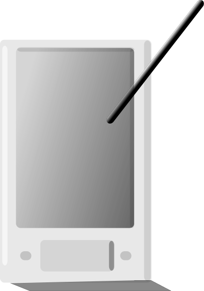 Pda 2 clipart
