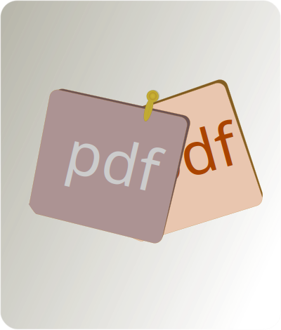 PDF Merge clipart