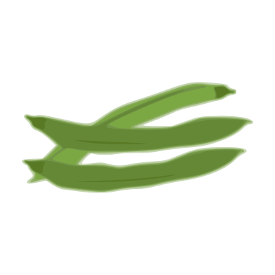 Pea pod clipart