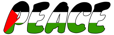 Peace for Palestine clipart