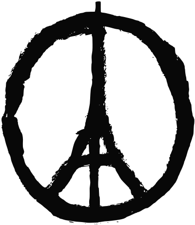 Peace for Paris clipart