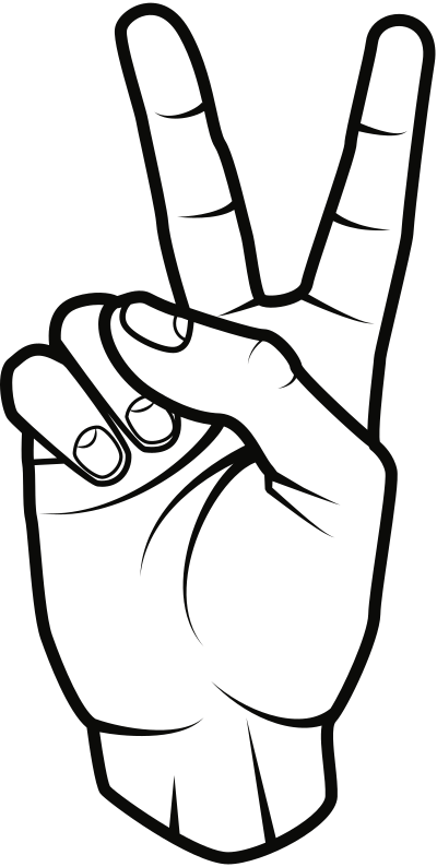 Peace Sign (#3) clipart