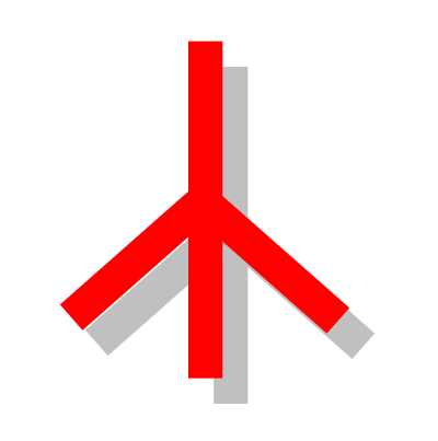 Peace sign clipart