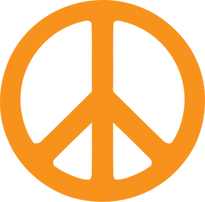 Peace symbol clipart