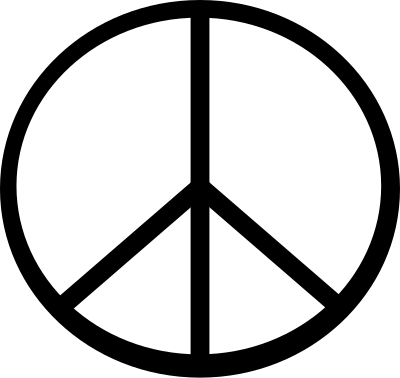 Peace symbol petri lumme 01 clipart