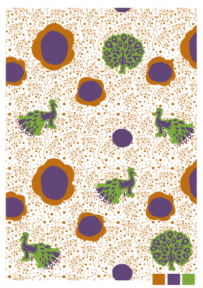 Peacock Garden clipart