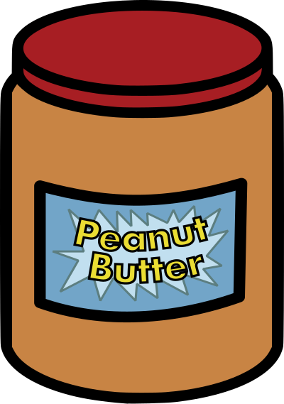 Peanut Butter Jar 2 clipart