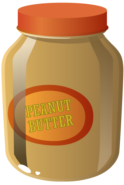 Peanut Butter Jar clipart