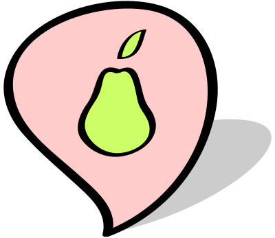 Pear-ink clipart