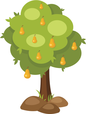 Pear Tree clipart
