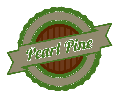 Pearl Pine Vintage Logo clipart