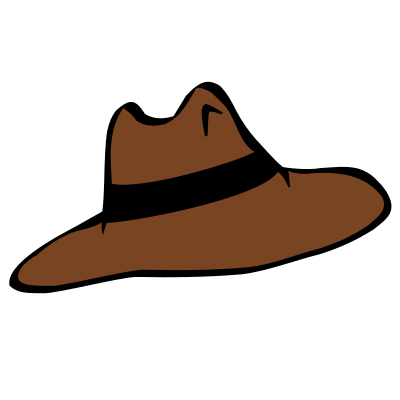 Peasant hat clipart