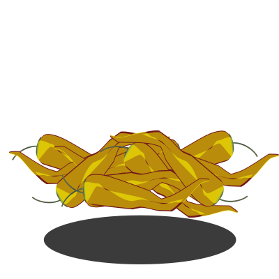 Peck of pickled peppers clipart