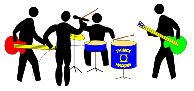 Pedestrian Band clipart