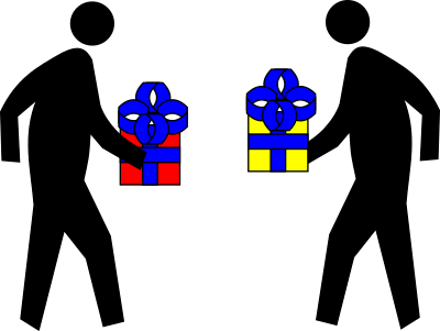 Pedestrian Recirocity clipart