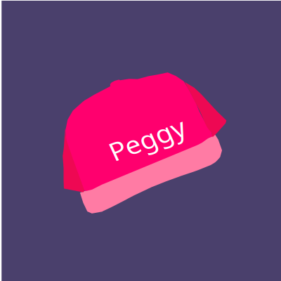 Peggy cap clipart