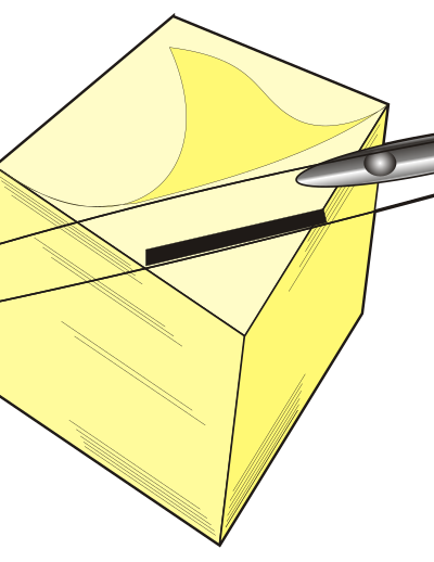 Pen and pad clipart