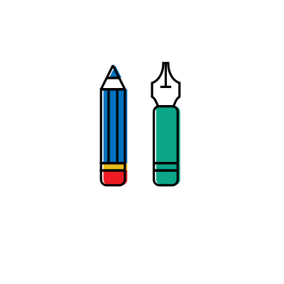 Pen tools for drawing clipart