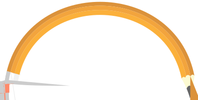 Pencil Arch clipart