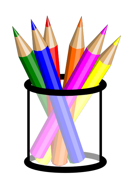 Pencil Cup clipart